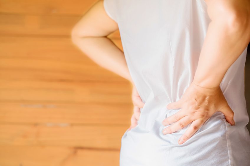 Low back pain caused by internal organs