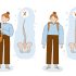 Back pain caused by bad habits
